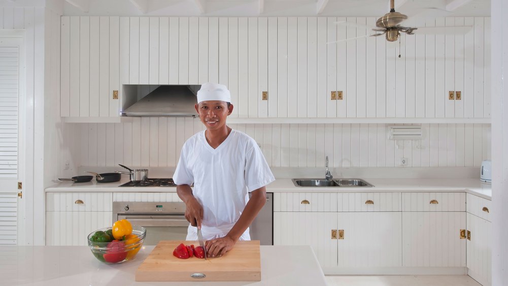 Villa Lulito - Gusti our beautiful chef